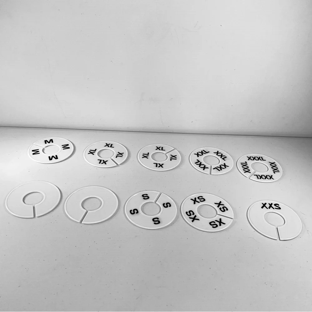 Size Markers for Racks Clothing Rack Organization Storage